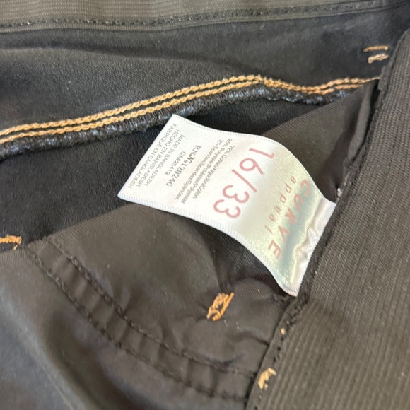 Curve Appeal Jeans Women 16/33 Skinny Comfort Waist Stretch Casual Everyday Wear - Picture 8 of 13